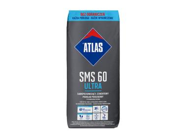 Zdjęcie: Samopoziomujący cementowy podkład podłogowy SMS 60 Ultra 25 kg ATLAS