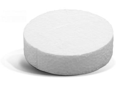 Zdjęcie: Zatyczka styropianowa CAP 63x10 mm biała 100 szt. RAWLPLUG