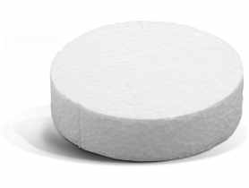 Zatyczka styropianowa CAP 63x10 mm biała 100 szt. RAWLPLUG