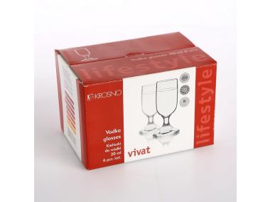 Zdjęcie: Komplet 6 kieliszków wódka Vivat 20 ml KROSNO