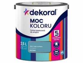 Farba lateksowa Moc Koloru Fala surfera 2,5 L DEKORAL