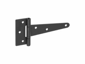 Zawias trójkątny 100x30x65x2,0 mm ZT 100 czarny DMX
