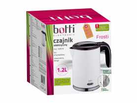 Czajnik elektryczny Frosti 1,2 L HHB1219 BIALY BOTTI