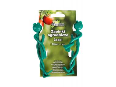 Zdjęcie: Zapinki ogrodnicze żabki 13 cm 2 sztuki TIN TOURS