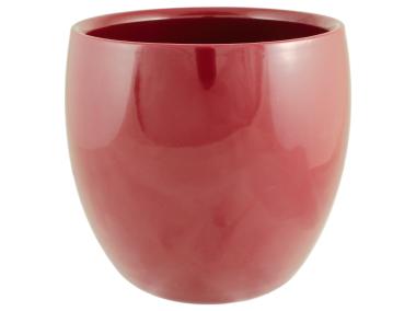 Zdjęcie: Osłonka doniczkowa doniczkowa 660 - 17 cm bordo CERMAX