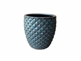 Donica szkliwiona Dark Grey Porto XS DIRECT HG