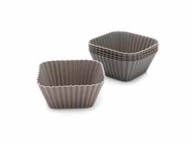 Foremki do muffinek Anide 6 szt. silikonowe FLORINA