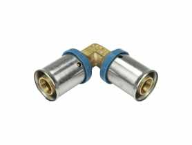 Kolanko zaciskowe PEX 16x16 mm TYCNER