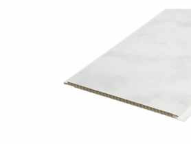 Boazeria PVC panel 25 cm - 2,7 m Marmur Grei biały CEZAR