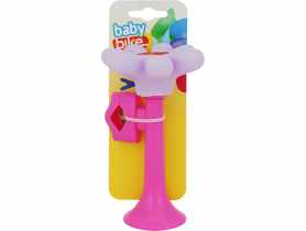 Trąbka Kwiatek różowa BABY BIKE