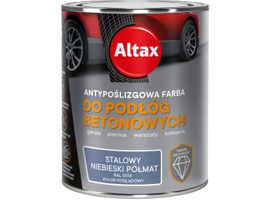 Zdjęcie: Farba do podłóg betonowych 0,75 L stalowy niebieski półmat ALTAX