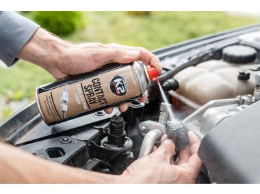 Zdjęcie: Kontakt spray do czyszczenia przewodów styów 400 ml K2