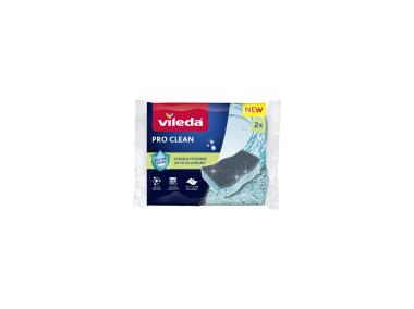 Zdjęcie: Zmywak z enzymami Pro Clean Viscose 2 szt. VILEDA