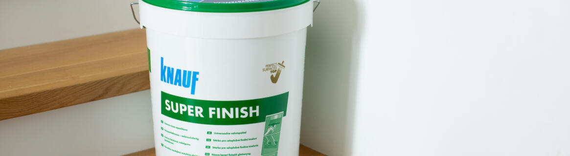 Knauf Super Finish – perfekcyjne wykończenie każdego wnętrza