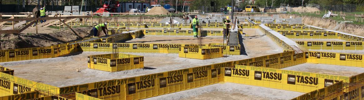 NOWOŚĆ! Szalunki fundamentowe TASSU firmy LAMMI-FUNDAMENT