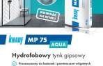 KNAUF - PM75 hudrofobowy tynk gipsowy