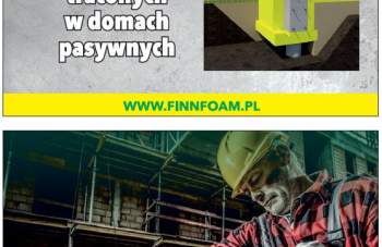 FINNFOAM - systemy szalunków traconych w domach pasywnych
