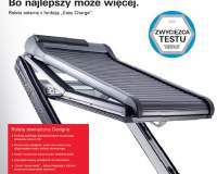 ROTO - Roleta solarna z funkcją "Wasy Charge"