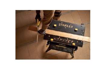 STANLEY® przedstawia przenośny stół warsztatowy z imadłem