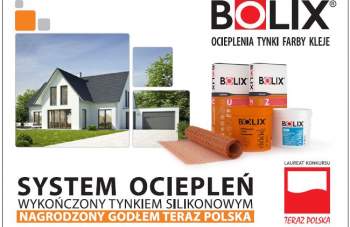 BOLIX - System ocieleń wykończony tynkiem silikonowym