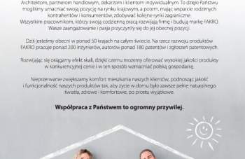 FAKRO - Podziękowanie