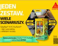 Sikaflex -  klei i uszczelnia z efektem na lata.