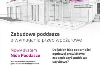 SINIAT - Zabudowa poddasza a wymagania ppoż.