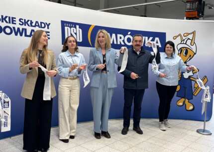 Otwarcie nowego marketu Mrówka w Małkini Górnej