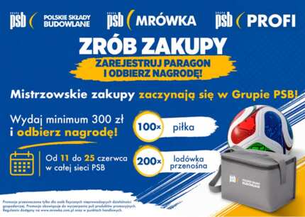 Mistrzowskie zakupy zaczynają się w Grupie PSB!