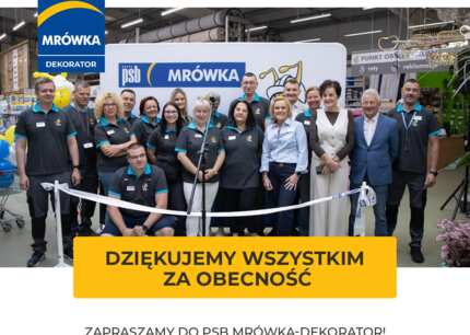 Otwarcie Mrówki w Tomaszowie Mazowieckim po rebrendingu