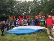 Rodzinny spływ kajakowy na Kaszubach