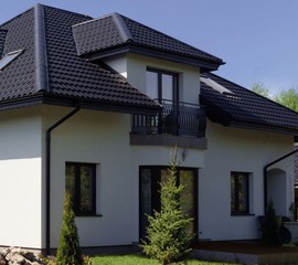 Oryginalna blachodachówka modułowa Ruukki Finnera