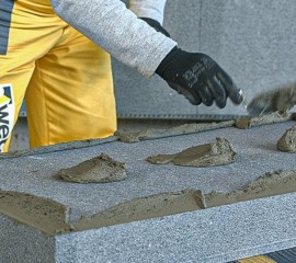 Kleje Weber z włóknami do systemów ociepleniowych
