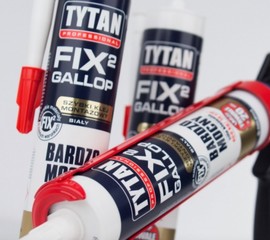 Szybki klej montażowy TYTAN Professional FIX² Gallop 