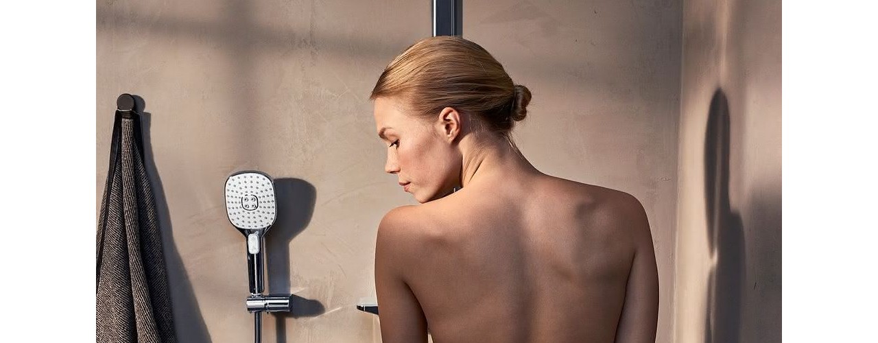 Artykuł: Rączka natrysku Hydractiva z trzema rodzajami strumienia