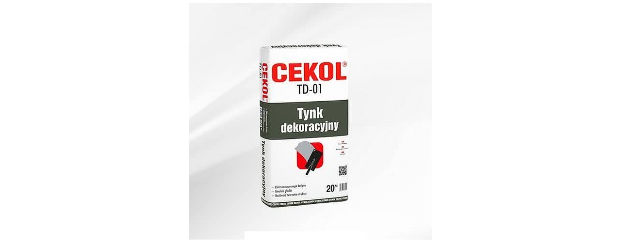 Artykuł: CEKOL TD-01 – tynk jak beton