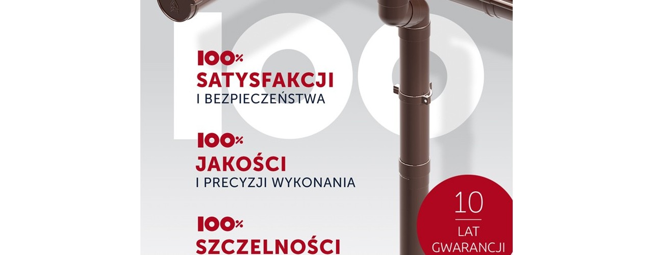 Artykuł: System Rynnowy PVC Proaqua w rozmiarze 100/90