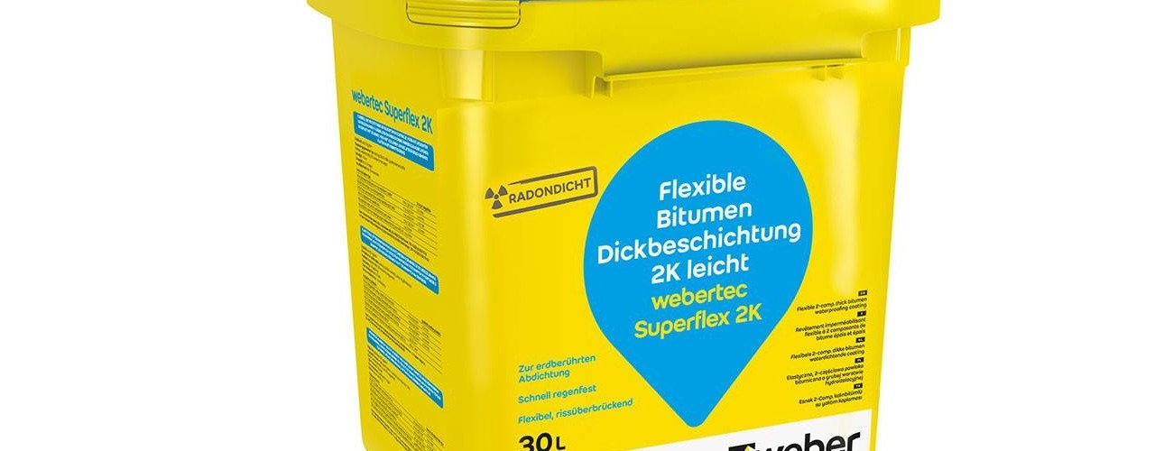 Artykuł: Webertec Superflex 2K – masa do hydroizolacji