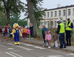 PSB Mrówka Parczew - Akcja Bezpieczna droga do szkoły