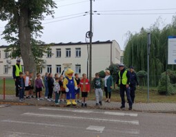 PSB Mrówka Parczew - Akcja Bezpieczna droga do szkoły