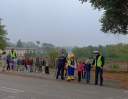 PSB Mrówka Parczew - Akcja Bezpieczna droga do szkoły