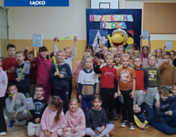 PSB Mrówka Łącko - Akcja Bezpieczna droga do szkoły
