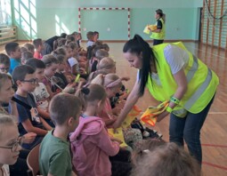 PSB Mrówka Łuków - Akcja Bezpieczna droga do szkoły