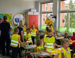 PSB Mrówka Lębork - Akcja Bezpieczna droga do szkoły