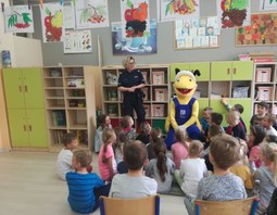 PSB Mrówka Łask - Akcja Bezpieczna droga do szkoły