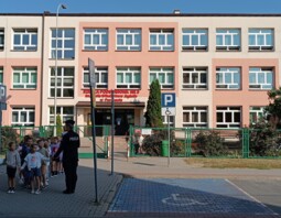 PSB Mrówka Parczew - Akcja Bezpieczna droga do szkoły