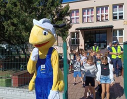 PSB Mrówka Parczew - Akcja Bezpieczna droga do szkoły